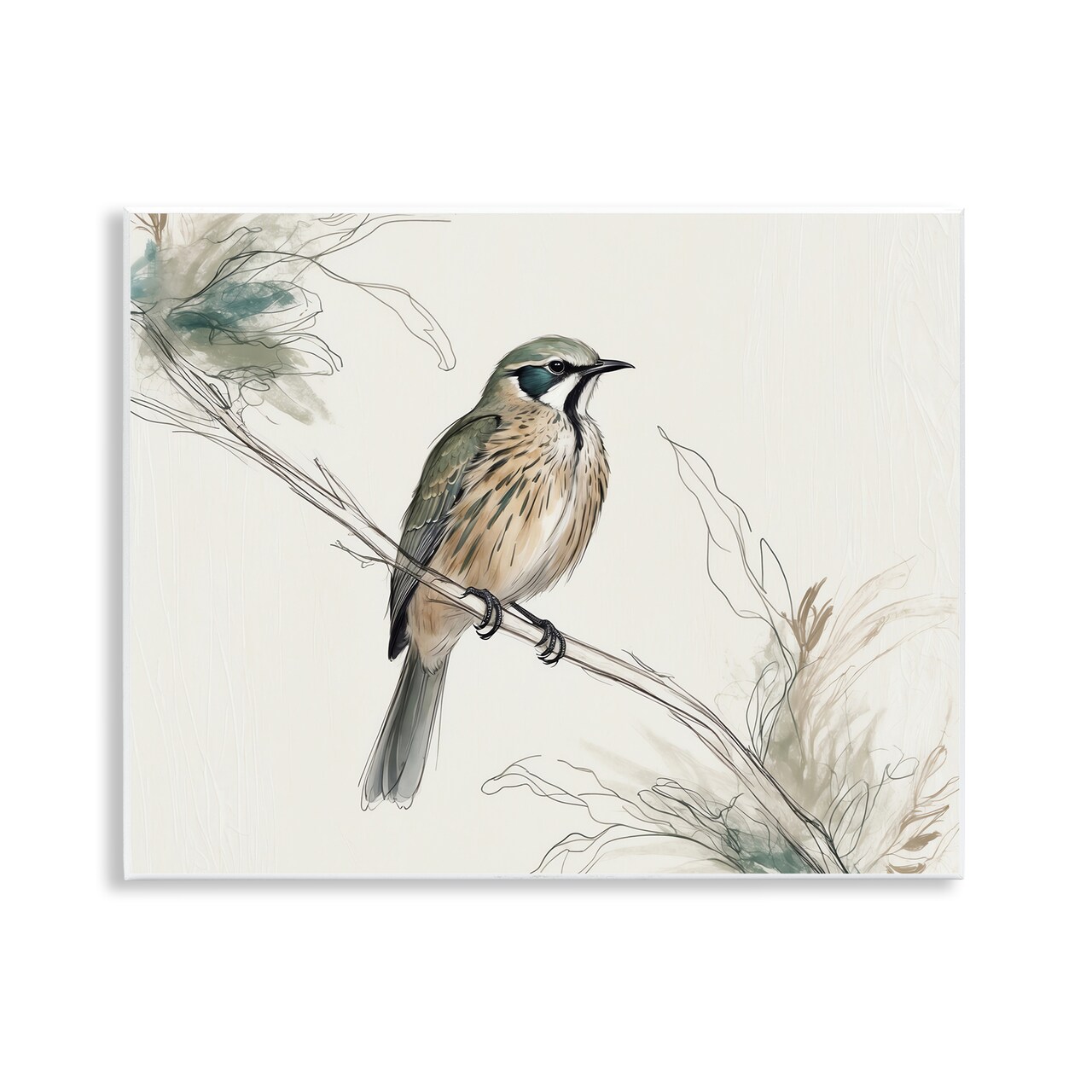 Stupell Industries Illustrated Wildlife Bird Wall Plaque Design by LSR Creative Studio